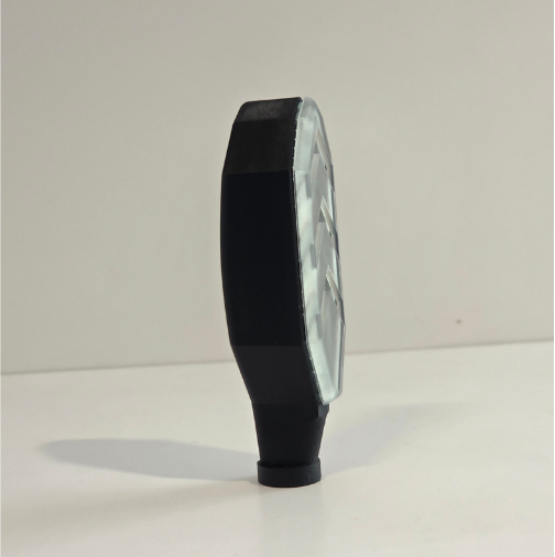 3D printed ESD and clear indicator housing